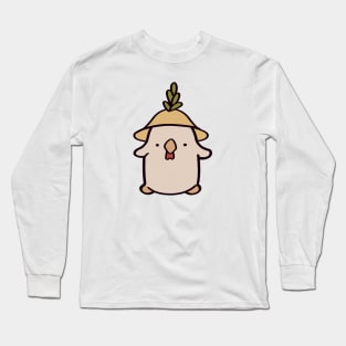 Cute Chicken Gardener Long Sleeve T-Shirt